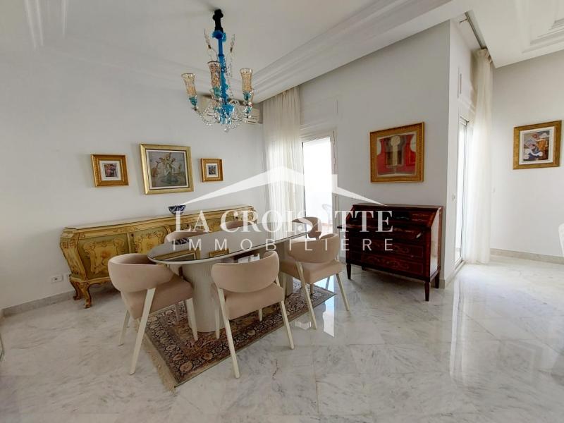 Appartement S+3 meublé à La Marsa